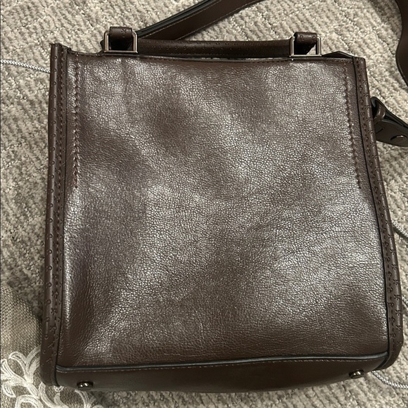 Calvin Klein Moon Logo Shoulder Bag In Java - Picture 8 of 8